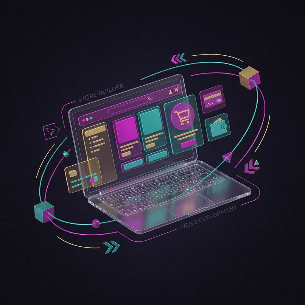 تصميم المتاجر الإلكترونية